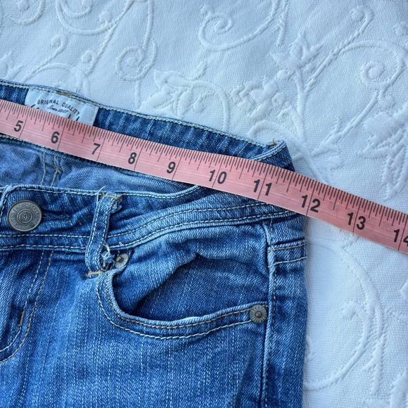 Aeropostale Chelsea Low Rise Bootcut Curvy Jeans 00 Long - Picture 7 of 9